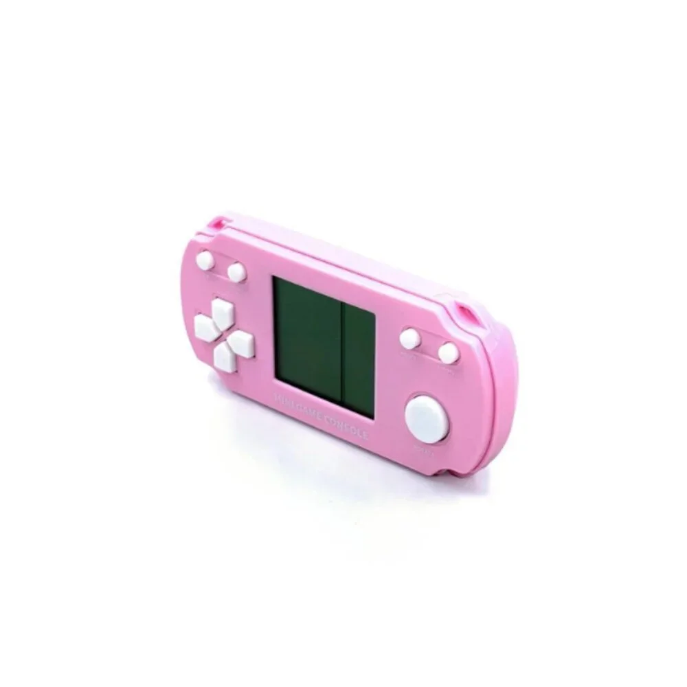 Pink Mini Handheld Game Console 26 Retro Games Portable LCD Gaming System
